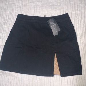 Lola Mini Skirt with Slit